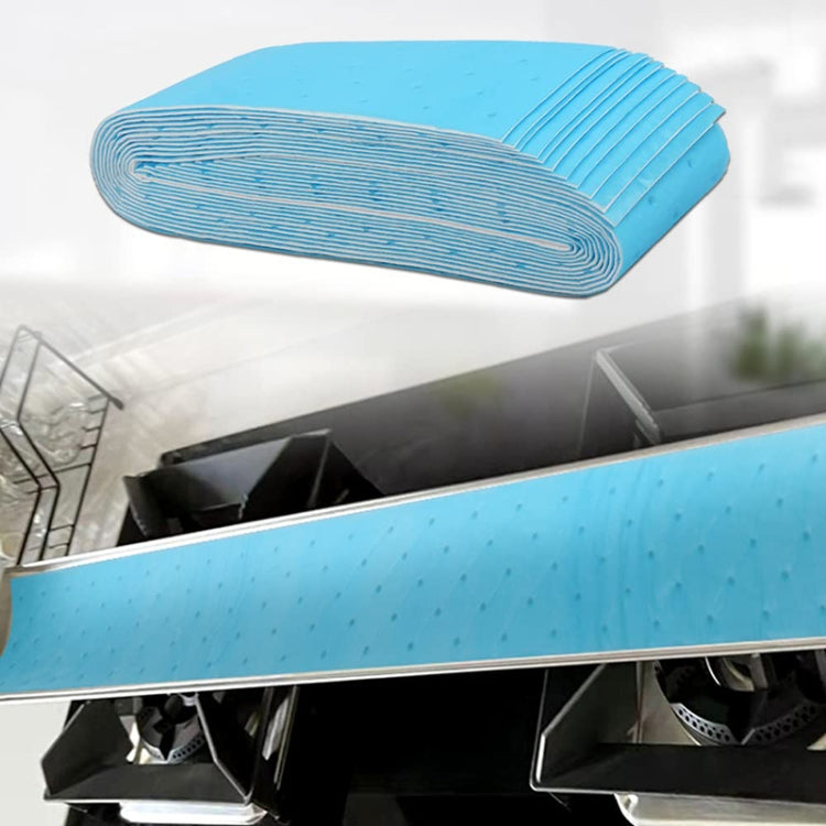 10pcs /Pack Disposable Oil Groove Suction Paper for Cooker Hoods, Spec: 10x90cm Thickened - free shipping - PMC TechLife - Order now!