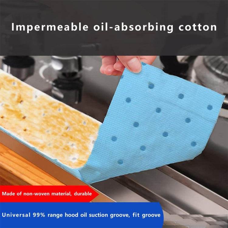 10pcs /Pack Disposable Oil Groove Suction Paper for Cooker Hoods, Spec:  7x90cm Thickened - free shipping - PMC TechLife - Order now!