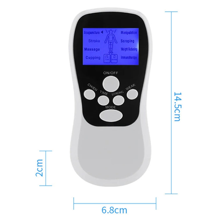 Multifunctional Low Frequency Pulse Meridian Physiotherapy Massage Instrument, Color: White Standard - free shipping - PMC TechLife - Order now!