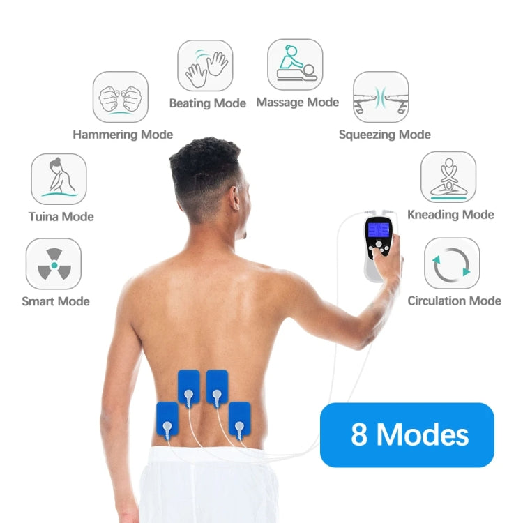 Multifunctional Low Frequency Pulse Meridian Physiotherapy Massage Instrument, Color: Blue Standard - free shipping - PMC TechLife - Order now!