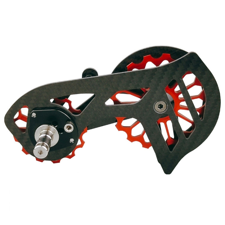 Carbon Fiber Guide Wheel For Road Bike Bicycle Bearing Rear Derailleur Guide Wheel Parts, Model Number: SD3 Red - free shipping - PMC TechLife - Order now!