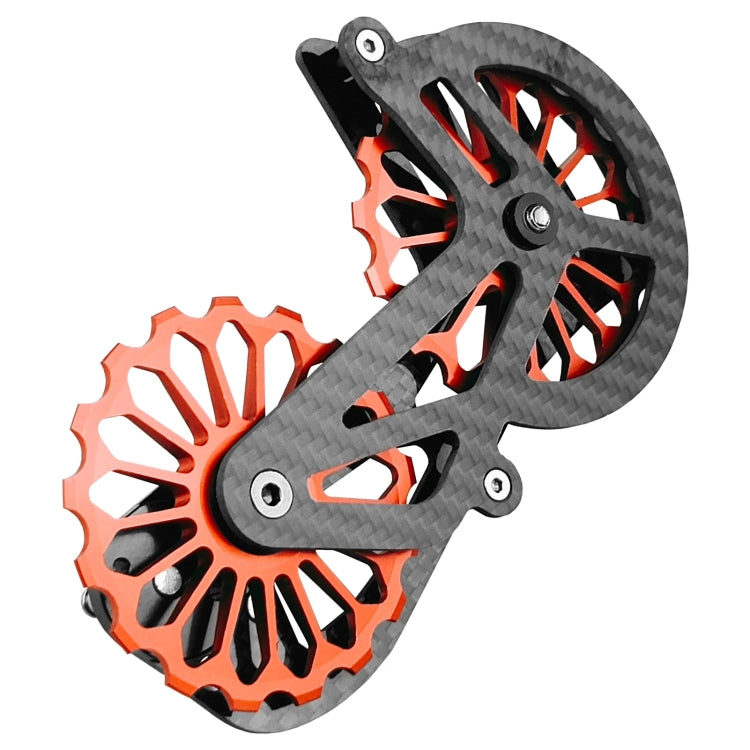 Carbon Fiber Guide Wheel For Road Bike Bicycle Bearing Rear Derailleur Guide Wheel Parts, Model Number: SD6 Red - free shipping - PMC TechLife - Order now!
