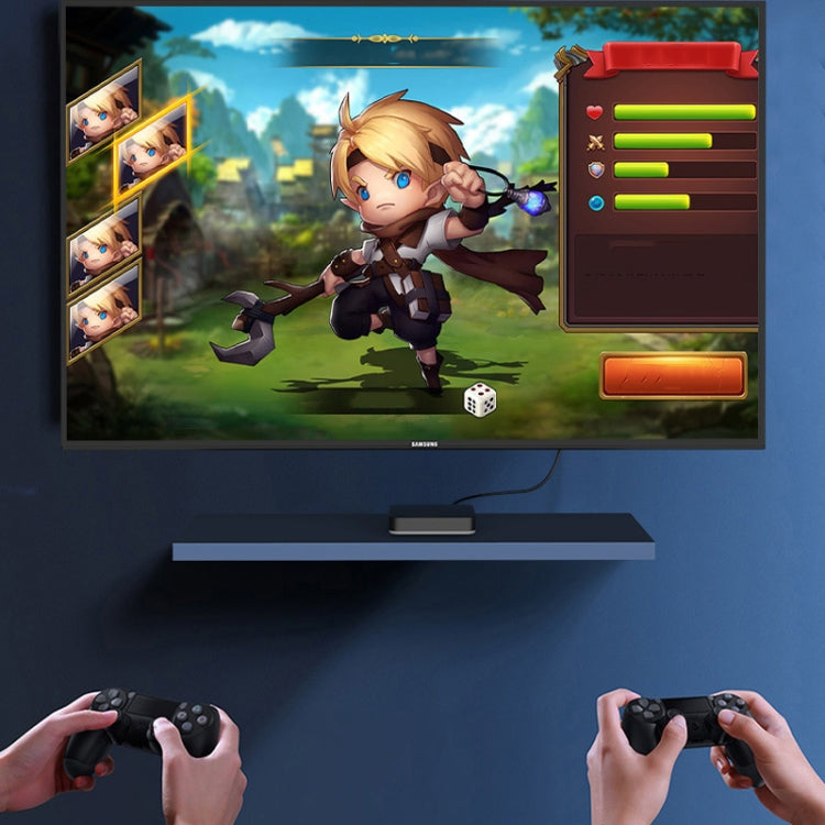 1m VenTion HDMI Round Cable Computer Monitor Signal Transmission Cable - free shipping - PMC TechLife - Order now!