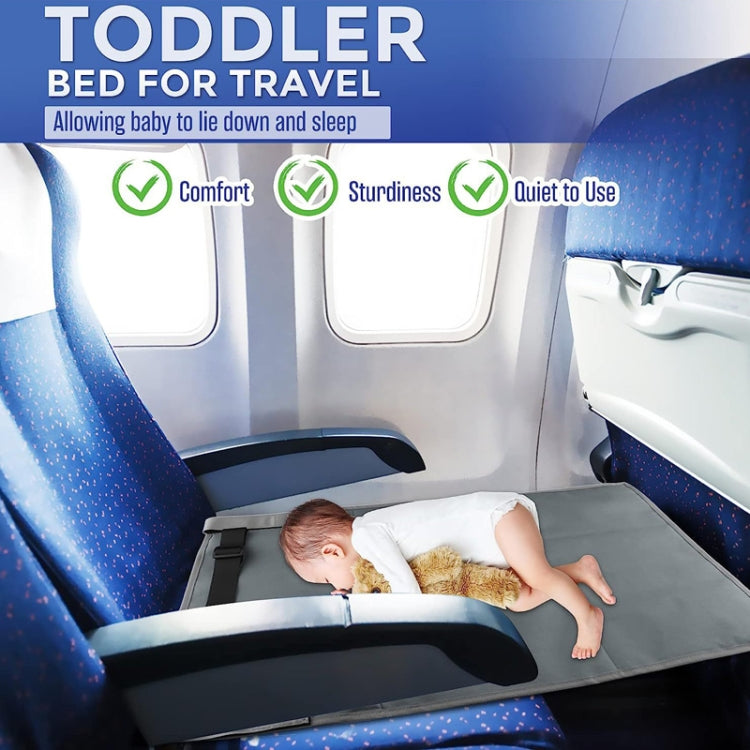 79 x 44cm Kids Airplane Seat Extender Portable Travel Seat Cushion(Blue) - Seat Accessories by PMC TechLife | Online Shopping South Africa | PMC TechLife | Buy Now Pay Later Mobicred