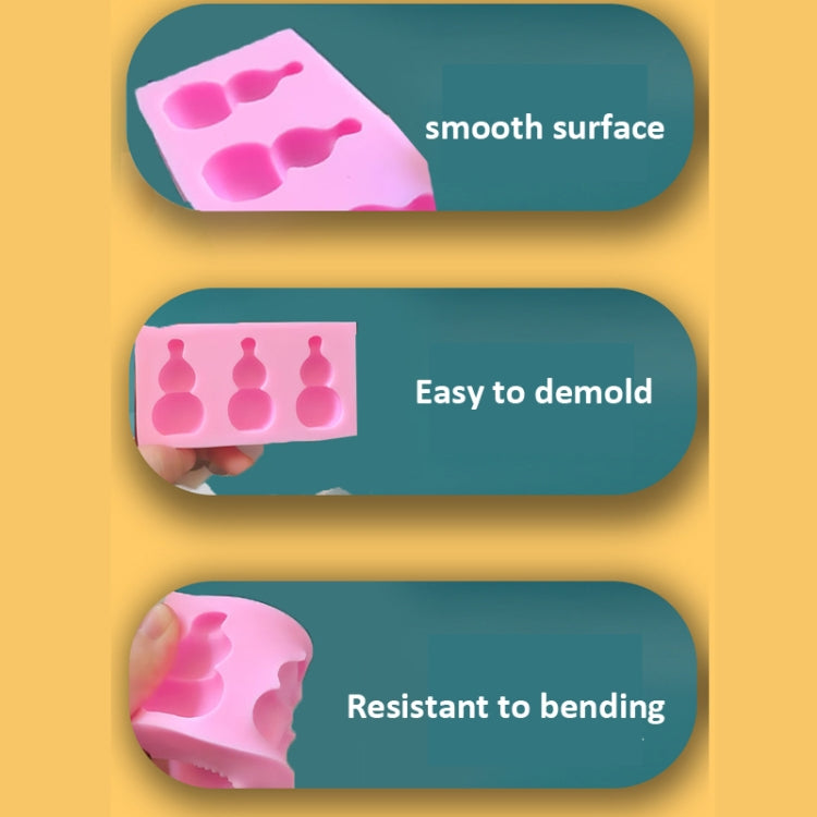 Little Bee Silicone Mold Fondant Chocolate Cake Mold, Spec: Mk-3172 Light Gray - Food Molds by PMC TechLife | Online Shopping South Africa | PMC TechLife