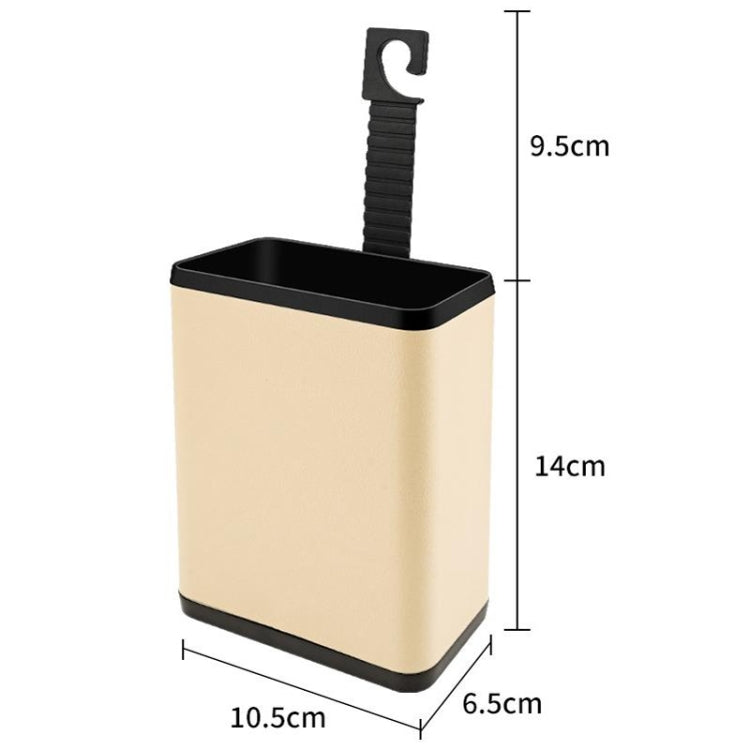 Multifunctional Car Dustbin Car Seatback Door Hanging Storage Box(Gray) - Stowing Tidying by PMC TechLife | Online Shopping South Africa | PMC TechLife | Buy Now Pay Later Mobicred