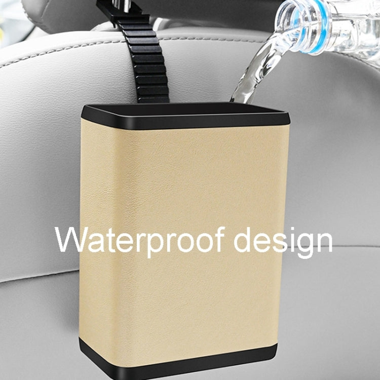 Multifunctional Car Dustbin Car Seatback Door Hanging Storage Box(Gray) - Stowing Tidying by PMC TechLife | Online Shopping South Africa | PMC TechLife | Buy Now Pay Later Mobicred