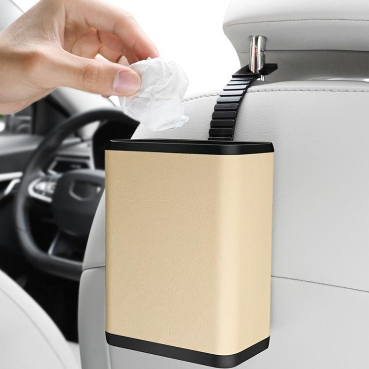Multifunctional Car Dustbin Car Seatback Door Hanging Storage Box(Gray) - Stowing Tidying by PMC TechLife | Online Shopping South Africa | PMC TechLife | Buy Now Pay Later Mobicred