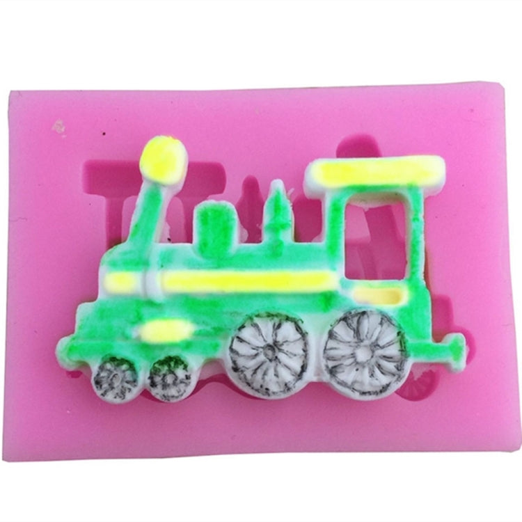 Classic Car Train Silicone Fondant Cake Mold Baking Decoration Tools(Gray) - Food Molds by PMC TechLife | Online Shopping South Africa | PMC TechLife | Buy Now Pay Later Mobicred