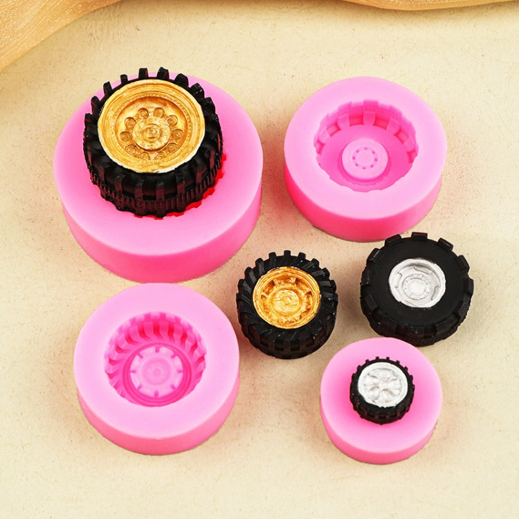 Sports Car Trophy Medal Tire Silicone Mold Glue Plaster Candle Baking Decorative Mold, Specification: 15-235 - free shipping - PMc TechLife - Order now!