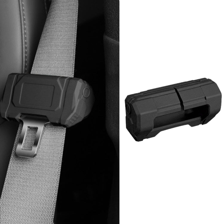Large Car Seatbelt Buckle Protective Cover Anti Scratch Silicone Protector For Safety Belt Plugs(Black) - Seat Belts & Padding by PMC TechLife | Online Shopping South Africa | PMC TechLife | Buy Now Pay Later Mobicred