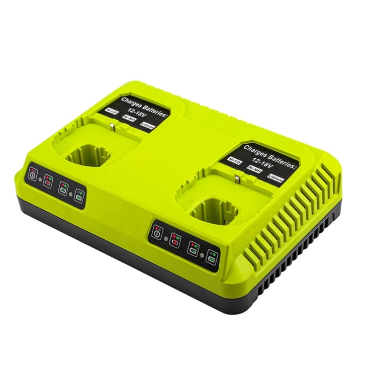 For RYOBI P108 / P117 12-18V Lithium Nickel Battery Dual Port Charger, Plug: AU - free shipping - PMc TechLife - Order now!