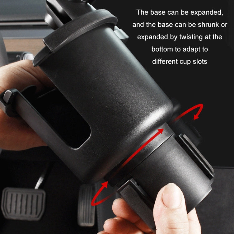 Car Centre Navigation Mobile Phone Holder 360 Rotating Water Cup Holder, Size: Small - Car Drink Holders by PMC TechLife | Online Shopping South Africa | PMC TechLife | Buy Now Pay Later Mobicred