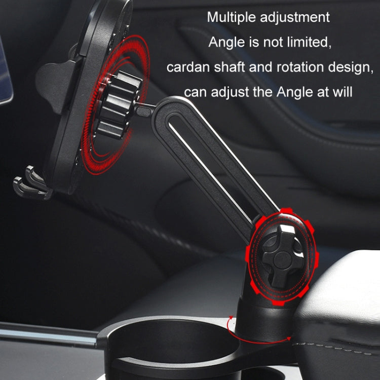 Car Centre Navigation Mobile Phone Holder 360 Rotating Water Cup Holder, Size: Small - Car Drink Holders by PMC TechLife | Online Shopping South Africa | PMC TechLife | Buy Now Pay Later Mobicred