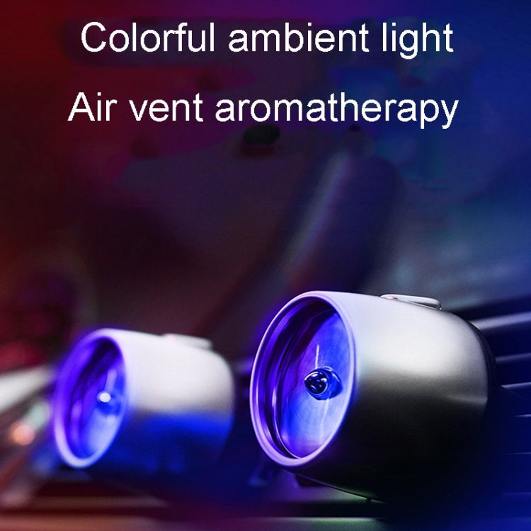 Car Fragrance Super Engine Car Air Conditioning Aroma Diffuser Outlet Ornament, Model: Golden Red Light - free shipping - PMC TechLife - Order now!