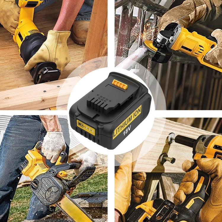 5000mAh For Dewalt DCB180 / DCB181 / DCB200 18V Electrical Tools Spare Battery - Electric Saws & Accessories by PMc TechLife | Online Shopping South Africa | PMc TechLife | Buy Now Pay Later Mobicred