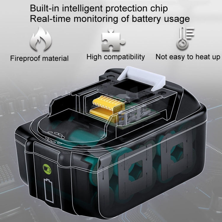 9000mAh For Makita BL1830 / BL1850 18V Cordless Power Tool Accessories Lithium Battery Pack - Electric Saws & Accessories by PMc TechLife | Online Shopping South Africa | PMc TechLife | Buy Now Pay Later Mobicred