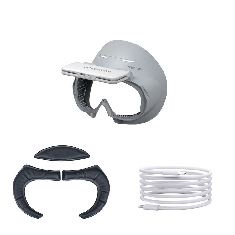 For PICO 4 Hibloks VR Glasses Face Cushion Protector Pad With Fan, Spec: 1pc PU Cotton - free shipping - PMC TechLife - Order now!