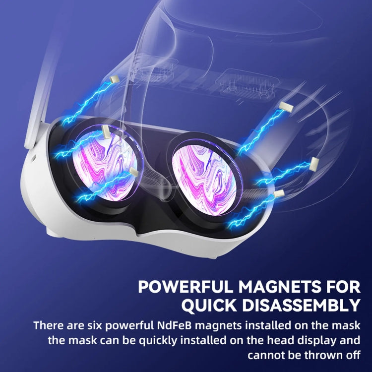 For PICO 4 Hibloks VR Glasses Face Cushion Protector Pad With Fan, Spec: 1pc Ice Silk - free shipping - PMC TechLife - Order now!