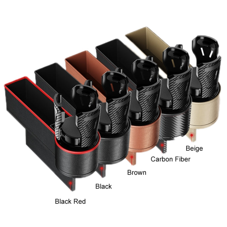 Car Seat Gap Storage Box Car Water Cup Holder Ashtray, Color: Right Carbon Fiber - Stowing Tidying by PMC TechLife | Online Shopping South Africa | PMC TechLife | Buy Now Pay Later Mobicred