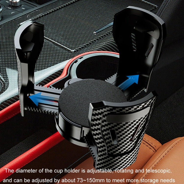 Car Seat Gap Storage Box Car Water Cup Holder Ashtray, Color: Right Carbon Fiber - Stowing Tidying by PMC TechLife | Online Shopping South Africa | PMC TechLife | Buy Now Pay Later Mobicred