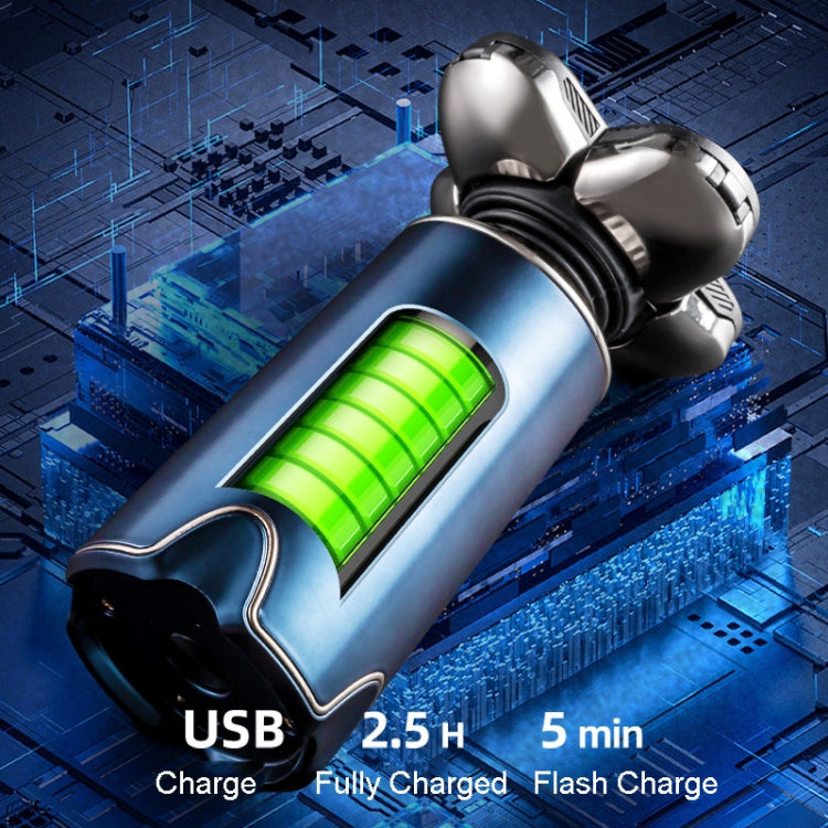 Men Multifunctional Electrical Shaver Rechargeable 5-Blade Shaving Razor(Black) - Electric Shavers by PMC TechLife | Online Shopping South Africa | PMC TechLife | Buy Now Pay Later Mobicred