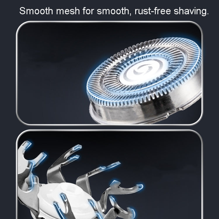 Men Multifunctional Electrical Shaver Rechargeable 5-Blade Shaving Razor(Black) - Electric Shavers by PMC TechLife | Online Shopping South Africa | PMC TechLife | Buy Now Pay Later Mobicred