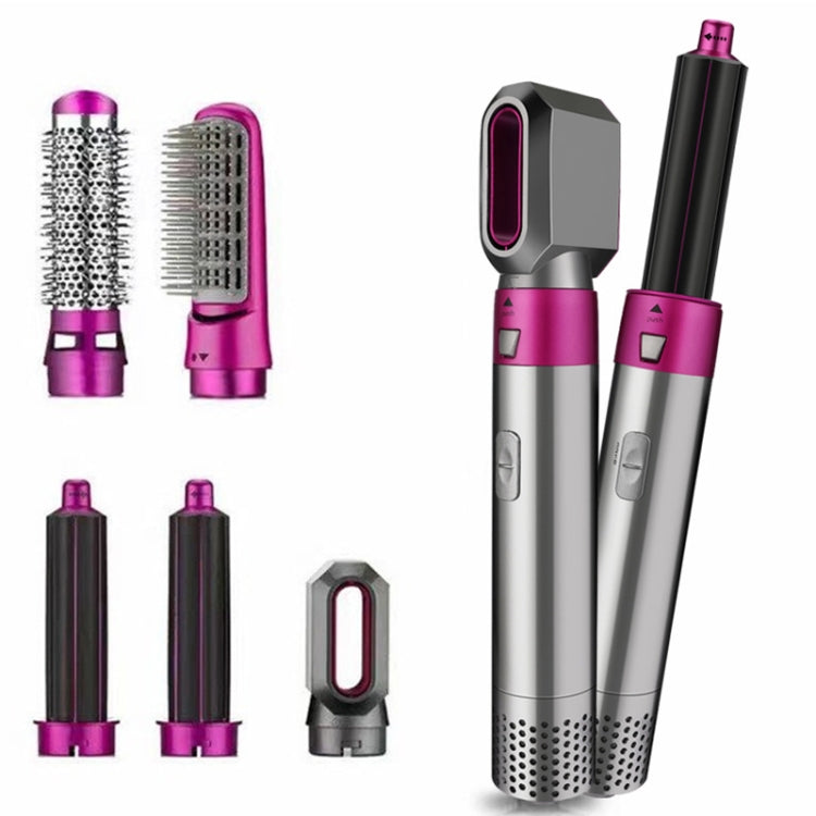5 In 1 Hot Air Comb Automatic Curling Iron Square Model Hair Styling Comb Curling And Straightening, Plug: EU Plug - Hair Curler by PMC TechLife | Online Shopping South Africa | PMC TechLife | Buy Now Pay Later Mobicred