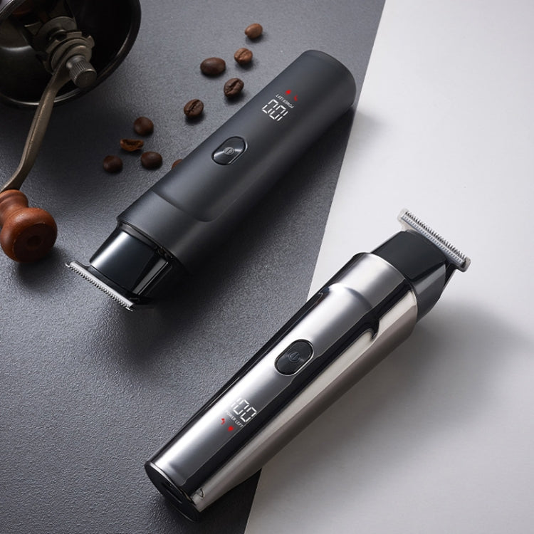 Rechargeable Home Hairdresser Electrical Hair Clippers Hair Shaving Device(Gray) - Shavers & Accessories by PMC TechLife | Online Shopping South Africa | PMC TechLife | Buy Now Pay Later Mobicred