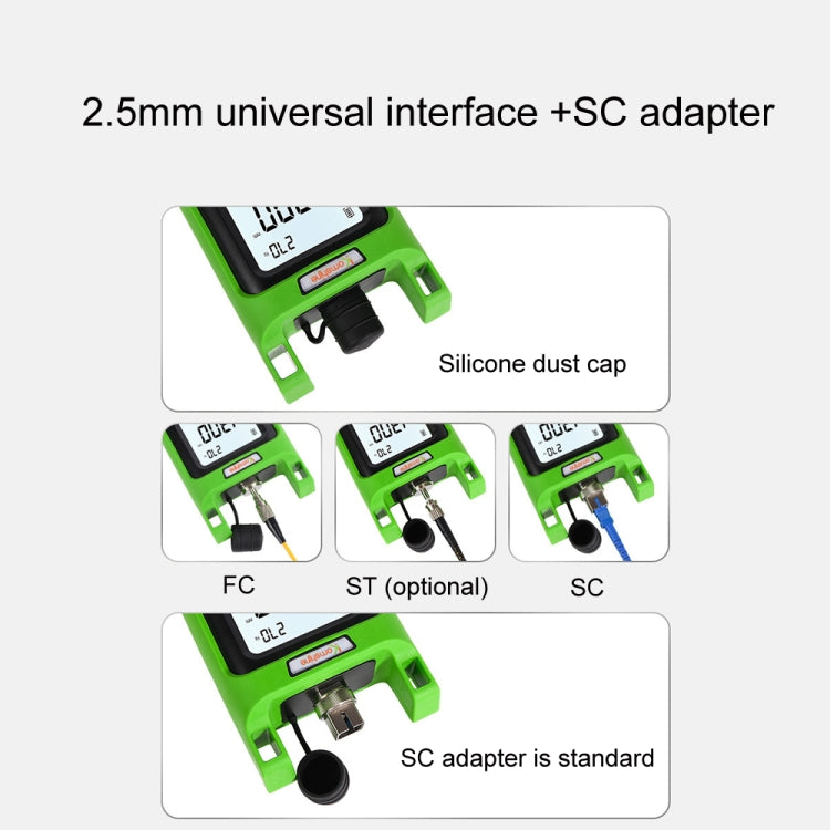 Komshine Handheld Laser Light Source Fiber Tester with LED Backlight, Model: KLS-35-MS - free shipping - PMC TechLife - Order now!