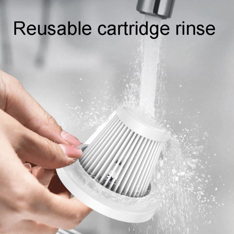 Car Vacuum Cleaner Handheld Compact Powerful Cleaning Tool For Car And Home Use(White) - Vacuum Cleaner by PMC TechLife | Online Shopping South Africa | PMC TechLife | Buy Now Pay Later Mobicred