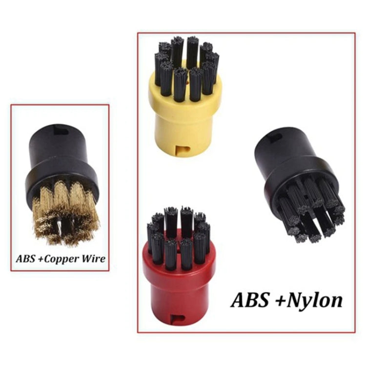 Steam Brush Heads Steamer Accessories For Karcher SC1 / SC2 / SC3 / SC4 / SC5, Style: Copper Brush - free shipping - PMc TechLife - Order now!