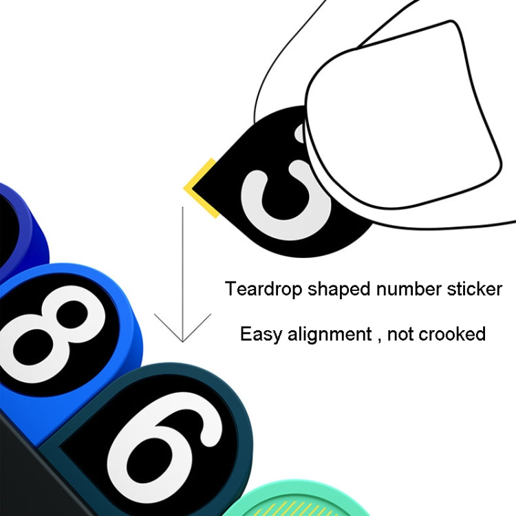 bbdd Temporary Parking License Plate Concealable Car Removal Number Plate(Pure Edition) - Parking Card by bbdd | Online Shopping South Africa | PMC TechLife | Buy Now Pay Later Mobicred