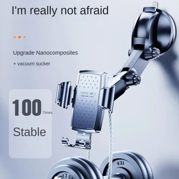 SHUNWEI SD-1132B Car Phone Suction Cup + Air Vent Holder Gravity Sensing Support Bracket(Blue) - Car Holders by SHUNWEI | Online Shopping South Africa | PMC TechLife | Buy Now Pay Later Mobicred