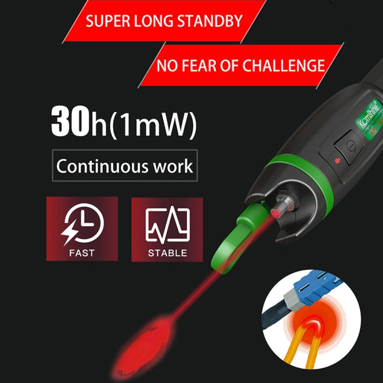 KomShine Metal Visible Laser Light Source Fiber Optic Red Light Pen, Model: KFL-11P-30MW - free shipping - PMC Jewellery - Order now!