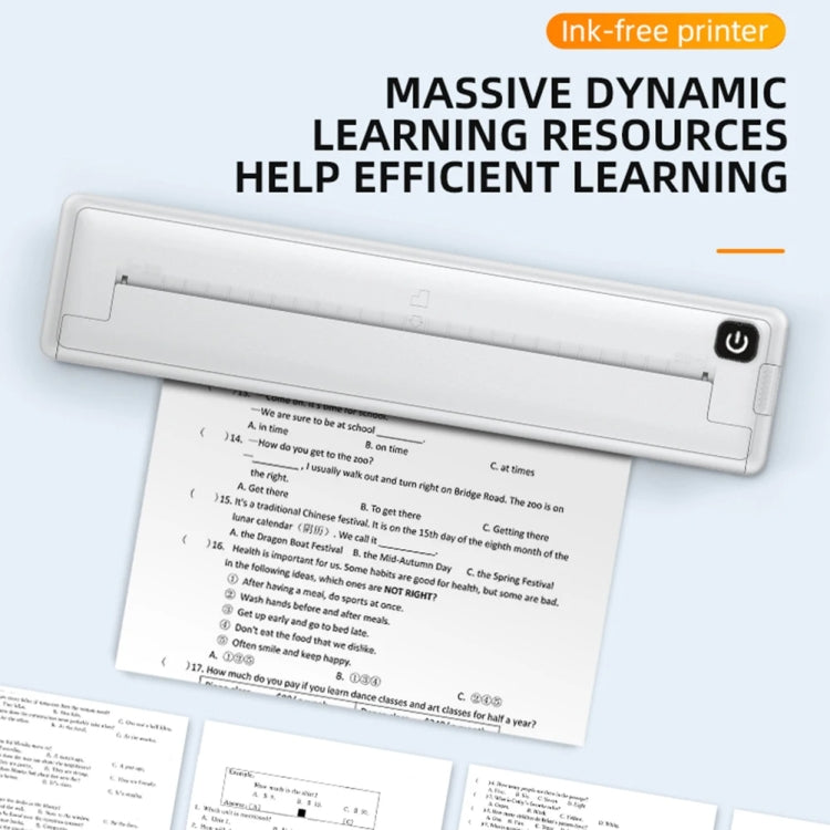 Small A4 Home Office Portable Inkless Printing Thermal Paper, Model: 200pcs Thermal Paper - Receipt Printers by PMC TechLife | Online Shopping South Africa | PMC TechLife | Buy Now Pay Later Mobicred