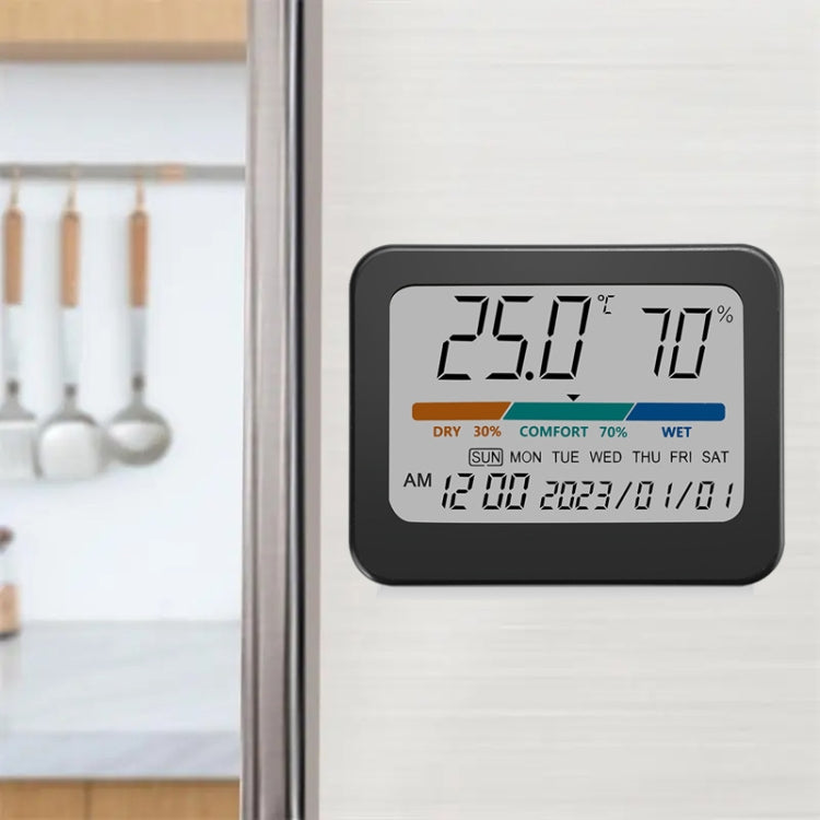 Indoor Temperature And Humidity Monitor Thermometer Hygrometer With Perpetual Calendar - Indoor Thermometer by PMC TechLife | Online Shopping South Africa | PMC TechLife