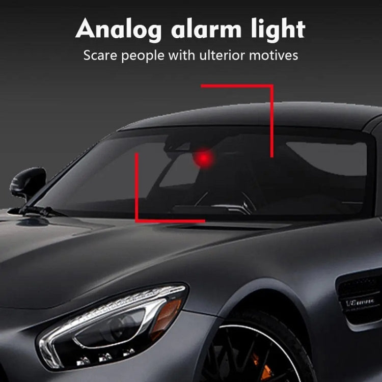 Car Solar Anti-Theft Alarm LED Warning Light With Aromatherapy(Red Light) - Warning Lights by PMC TechLife | Online Shopping South Africa | PMC TechLife