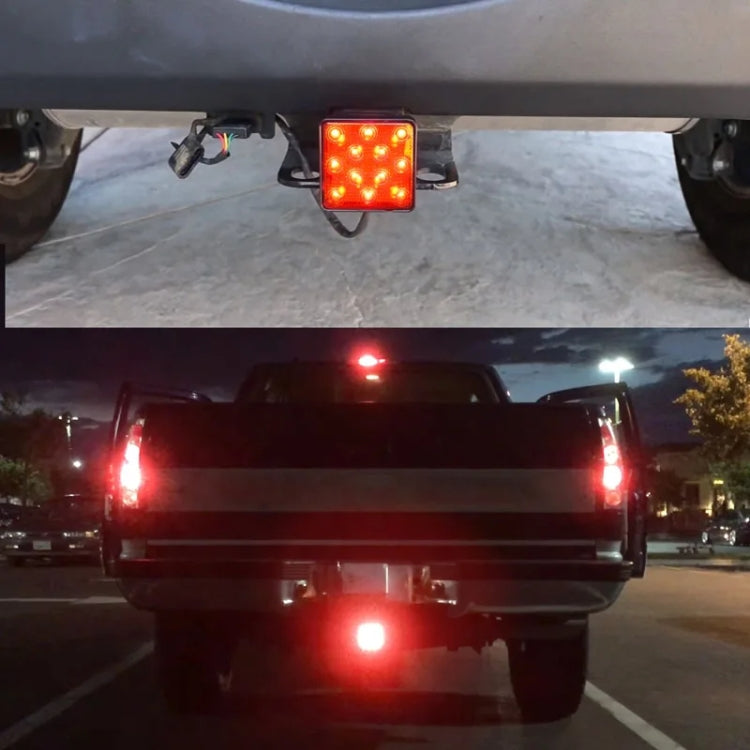 Automotive LED Trailer Lights Universal Rear Brake Lights, Color: Black Shell 12 Light - Warning Lights by PMC TechLife | Online Shopping South Africa | PMC TechLife | Buy Now Pay Later Mobicred