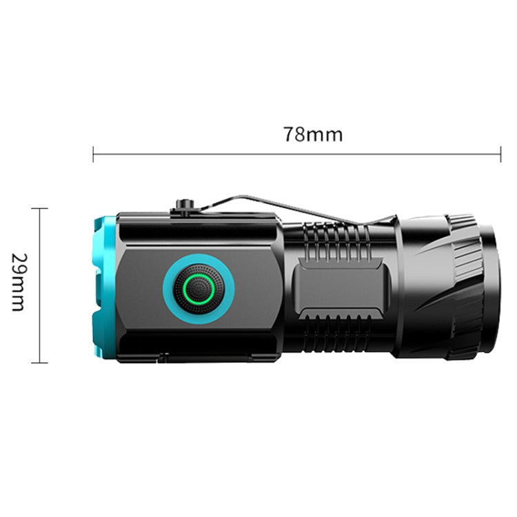 Mini Outdoor Dual Light Source Magnetic Hat Clip Multifunctional Portable Flashlight(without Battery) - Mini Flashlight by PMC TechLife | Online Shopping South Africa | PMC TechLife