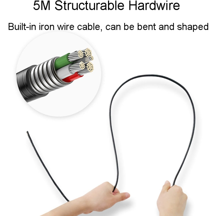 TESLONG MS450 8mm Dual Lens HD 4.5 Inch Large Screen Borescope Auto Repair Tool, 5M - free shipping - PMC TechLife - Order now!