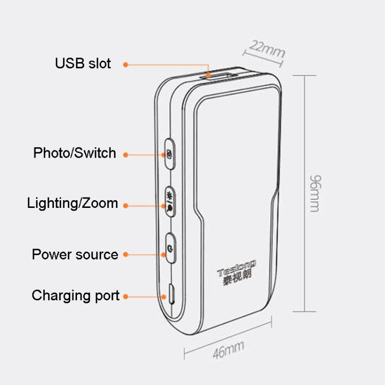 Teslong WF150 5mm WiFi Connected HD Industrial Borescope Industrial Maintenance Tools - free shipping - PMC TechLife - Order now!