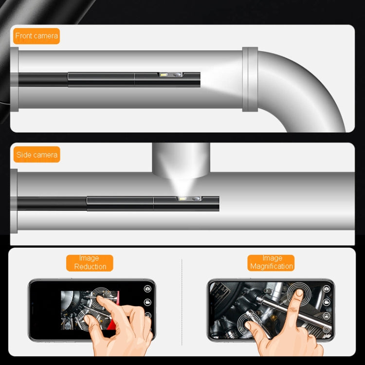 Teslong WF150 5mm WiFi Connected HD Industrial Borescope Industrial Maintenance Tools - free shipping - PMC TechLife - Order now!