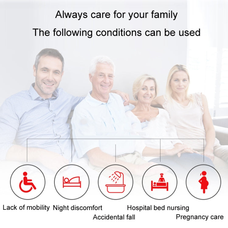 CACAZI C20 Two To Three Wireless Pager For The Elderly Home Care Waterproof Emergency Pager, EU Plug(Gold) - Wireless Doorbell by CACAZI | Online Shopping South Africa | PMC TechLife | Buy Now Pay Later Mobicred