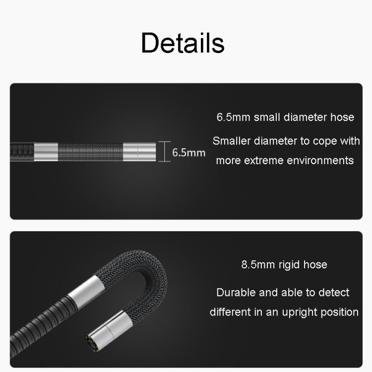 TESLONG TD500 8.5mm Lens HD 5 Inch Large Screen 360 Degree Dual Steering Borescope Industrial Components Overhaul - free shipping - PMC Jewellery - Order now!