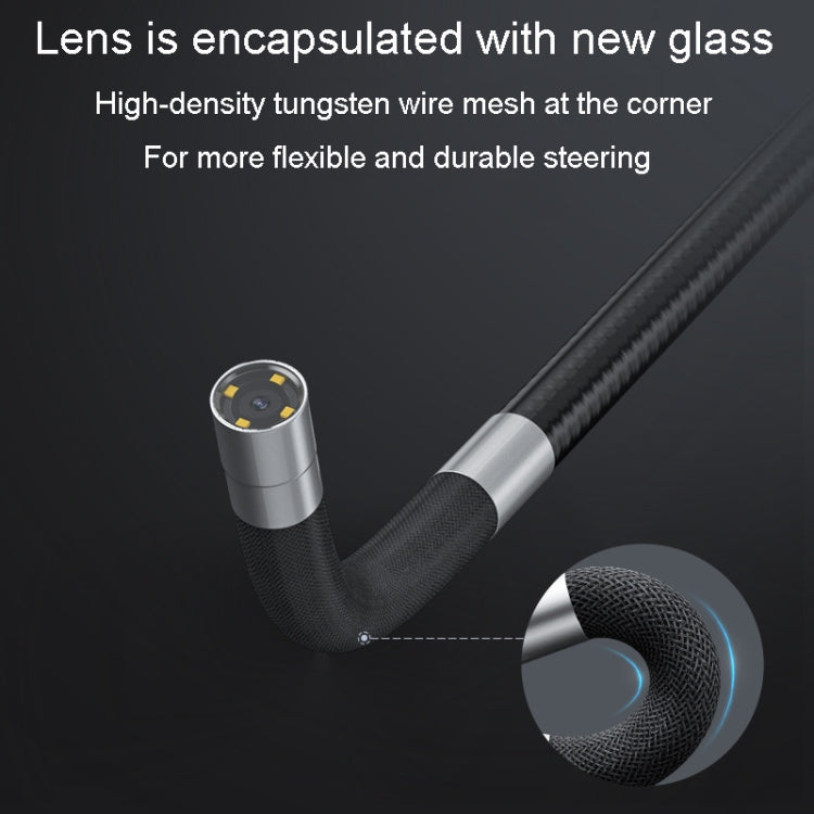 TESLONG TD500 8.5mm Lens HD 5 Inch Large Screen 360 Degree Dual Steering Borescope Industrial Components Overhaul - free shipping - PMC Jewellery - Order now!