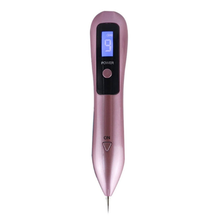 9 Gears Mole Spotting Pen LCD Home Laser Mole Spot Sweeping Beauty Instrument Without Shoot Light(Rose Gold) - free shipping - PMC TechLife - Order now!