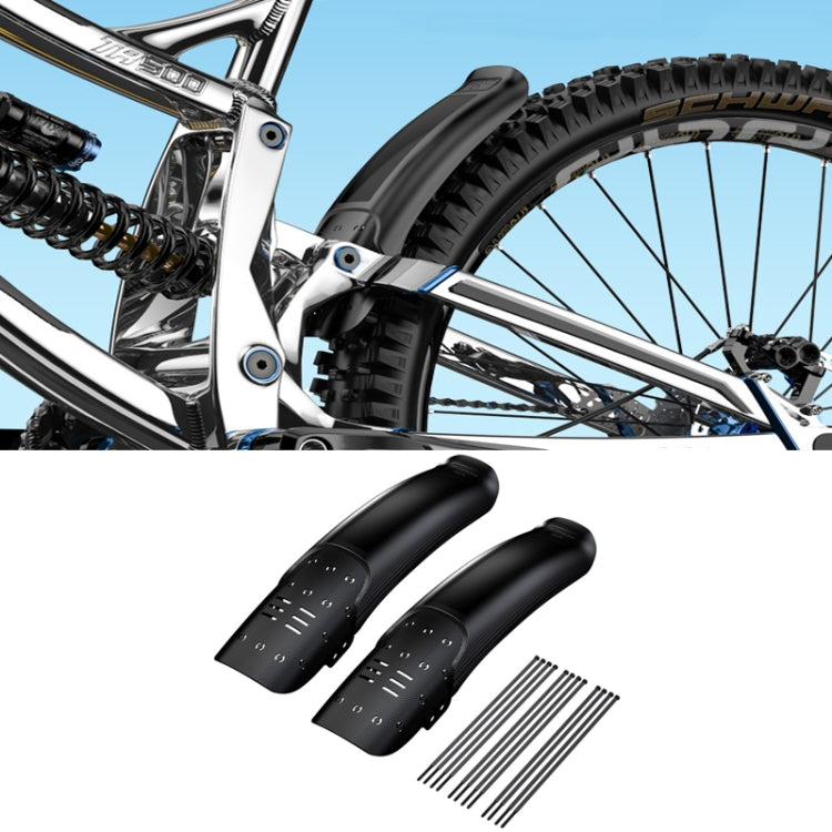 ENLEE E-35431 1pair Front And Rear Universal Bicycle Fenders Cycling Accessories Mountain Bike Riding Gear - Mudguards by ENLEE | Online Shopping South Africa | PMc TechLife | Buy Now Pay Later Mobicred