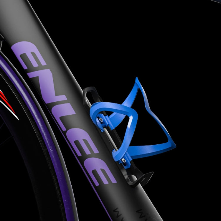 ENLEE R-60 Plastic Bicycle Bottle Cage Road And Mountain Bike Cylinder Holder Cycling Accessories(Red) - Holders by ENLEE | Online Shopping South Africa | PMC TechLife | Buy Now Pay Later Mobicred