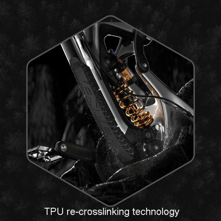 ENLEE E-645 Bicycle Frame Protectors Mountain Bike Road Bike Bumper Covers Downtube Guards(Red) - Protective Cases by ENLEE | Online Shopping South Africa | PMC TechLife | Buy Now Pay Later Mobicred